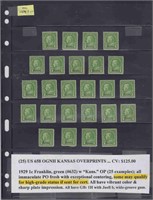 US Stamps #658 Mint NH x25 many VF CV $125