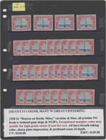 US Stamps #C11 Mint NH x32 many VF CV $320