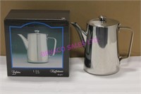 LOT, 1 BOX(12PCS) NEW 1.5L S/S COFFEE SERVING POTS