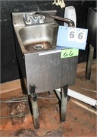 Stainless Steel Underbar Hand Wash Sink,