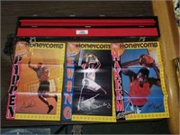 Basketball Posters & Leather Pool Stick Case