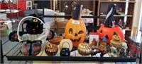 Shelf of Halloween Items