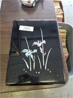 Pearl Inlay Stationary Box - Vintage