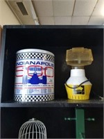 Indy 500 Tin & Vintage Popcorn Popper