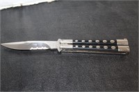 BENCHMADE, BUTTERFLY KNIFE, 9 1/2" TOTAL LENGTH