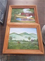 2 Framed Original Paintings