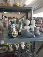 Belcium Vases & Other Items