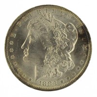 1883-O GEM BU Morgan Silver Dollar