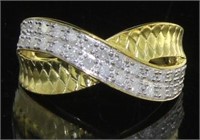 Stunning 1/3 ct Diamond Designer Ring