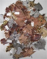 Lot Of 100 Fall Leaves Decor Pendants