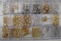 Jewelry Findings, Clasps & More w/ Organizer