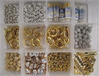 Clasps & Beads For Jewelry Making w/ Organizer