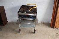Superior Gas Grill on Rolling Stand