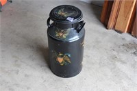 Painted Milk Can
