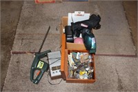 Pile: Box, Handheld Sweeper, Elect Trimmer, etc