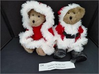 Boyds Bears "Mr. & Mrs. Claus"