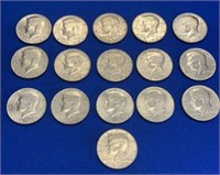 (16) Kennedy Centennial Half Dollars