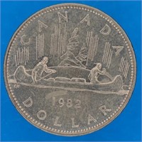 1982 & 1983 - $1 Voyageur Confederation Coins