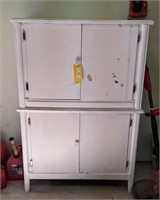 Wooden Cabinet, Approx 52.5" h x 37" w x 19" deep