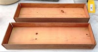 Two Wooden Boxes