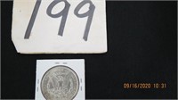 Morgan Silver Dollar 1889-p