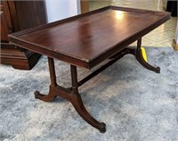 Vintage Coffe Table, Approx 17" h x 3' w x 19.5" d
