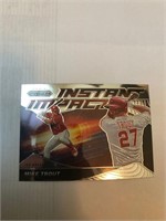 20 Panini Mike Trout Instant Impact