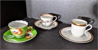 Demitasse Teacups & Saucers, 2 - Japan