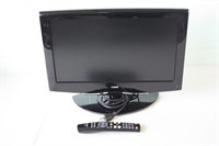 Coby Flat Screen TV, with Remote, Screen 18"