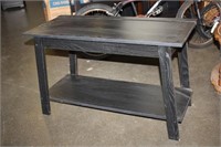 Wooden Side Table 35.5 x 16 x 22H