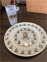 1911 Buick Glass & Presidents of the U.S. Plate