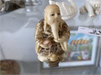 Hand Carved Buddha Figurine