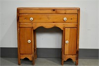 Small Pine Cabinet - 19"h x 20.5"h x 8.5"d