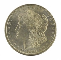1881-S BU PL Morgan Silver Dollar
