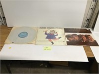 3 Old record albums
