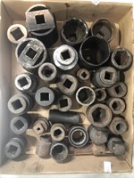 Tray Lot Assorted Sockets Including Snap-On
