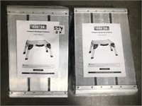 (2X) Ironton Compact Aluminum Folding Platform