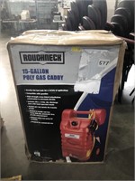 Roughneck 15 Gallon Poly Gas Caddy