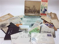 OLD PAPERGOODS, PHOTOS, POST CARDS, STAMPS