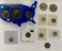 12 Assorted Collectable Coins