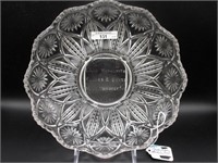 Mburg Crystal 9.5" Country Kitchen Bowl Chicago