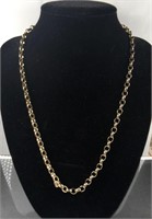 14 Kt Rolo LInk Chain
