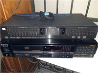 2 PC SONY CD PLAYER ADC SOUND SHAPER NOT WORKING