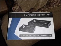NEW HDMI 5 PORT SWITCH
