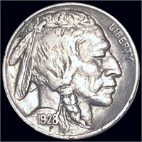 1928-D Buffalo Head Nickel LIGHTLY CIRCULATED