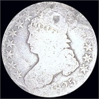 1825 Capped Bust Half Dollar NICELY CIRCULATED