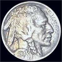 1914-S Buffalo Head Nickel LIGHTLY CIRCULATED