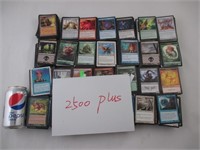 Plus de 2500 cartes Magic the Gathering