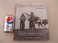 Livre illustré FIRST NATIONS