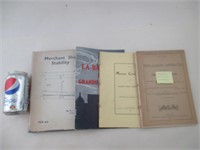 Livres et brochures scientifiques anciennes